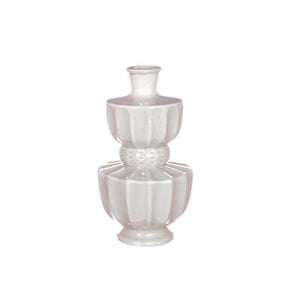 Pomysły 4 pory roku wazon Bellagio kremowy ã˜11xh20cm