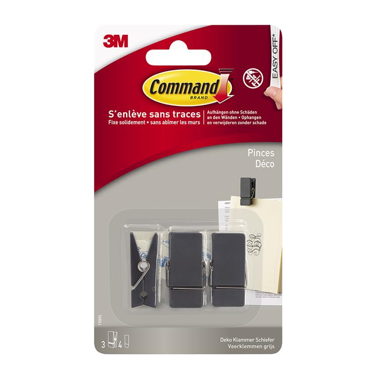 3m 1062189 - Command szare zaciski sprężynowe 17089s | 6 sztuk