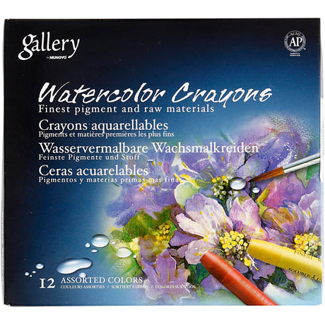 Firma Creativ https: www.cchobby.nl kreda akwarelowa-l-9-3-cm-różne-kolory-12-sztuka-1-pudełko