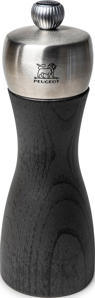 Młynek do pieprzu Peugeot fidji 15 cm - grafit - drewno bukowe