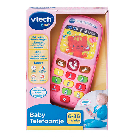 Różowe wezwanie dziecka Vtech