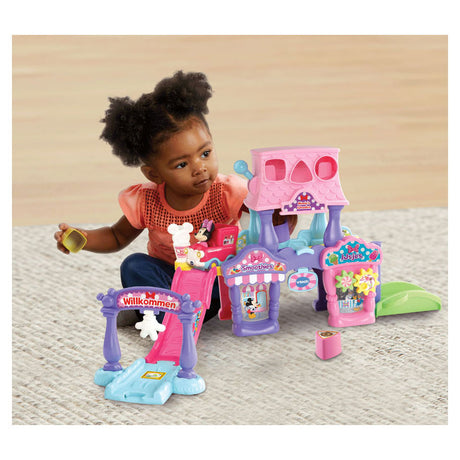 Zestaw do zabawy w lodziarnię Vtech Toot Toot Cars Disney Minnie's Lodziarnia - zabawki interaktywne - zabawki edukacyjne dla dzieci - od 1 do 5 lat