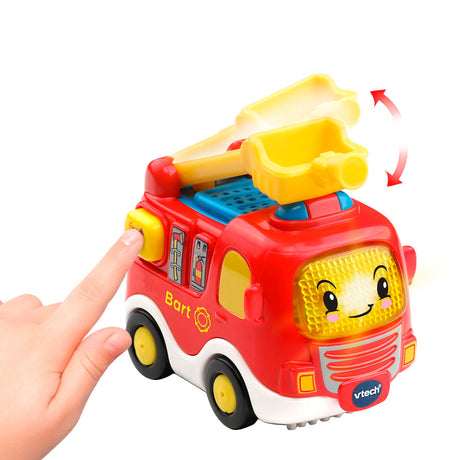 Samochód toot toot firmy Vtech - straż pożarna Bart