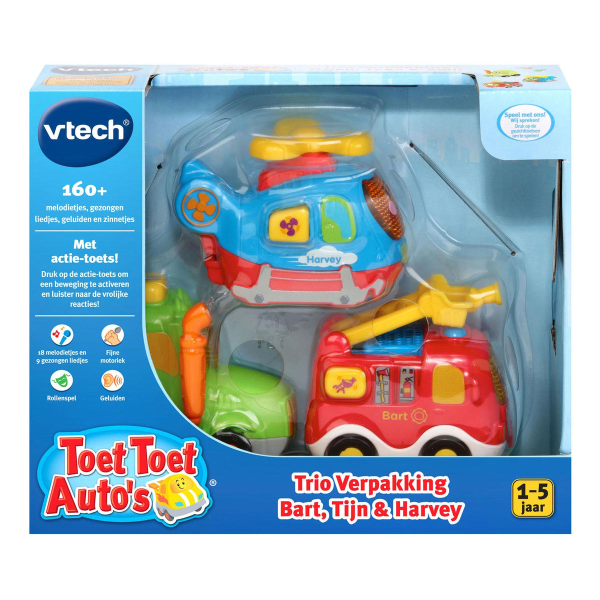 Vtech toot toot samochody - bart, tijn harvey