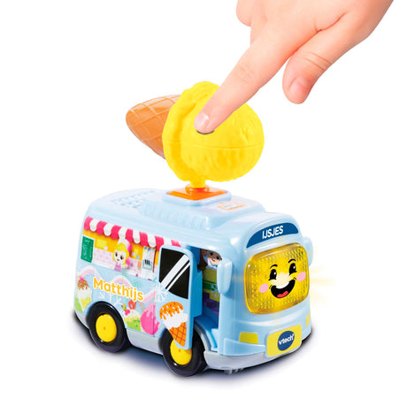 Samochód Toot Toot Vtech - specjalna edycja ciężarówki z lodami Matthijs