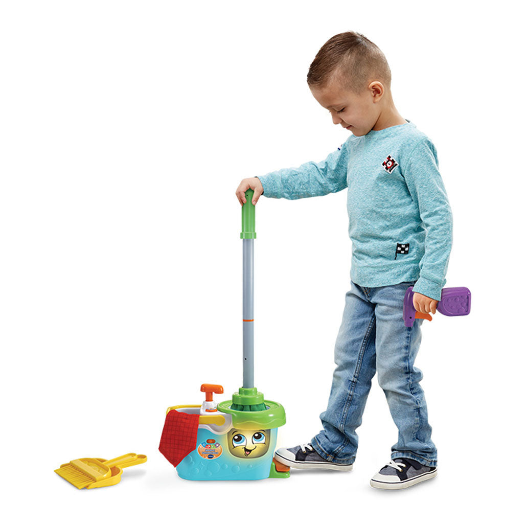 Zabawny zestaw do czyszczenia firmy Vtech