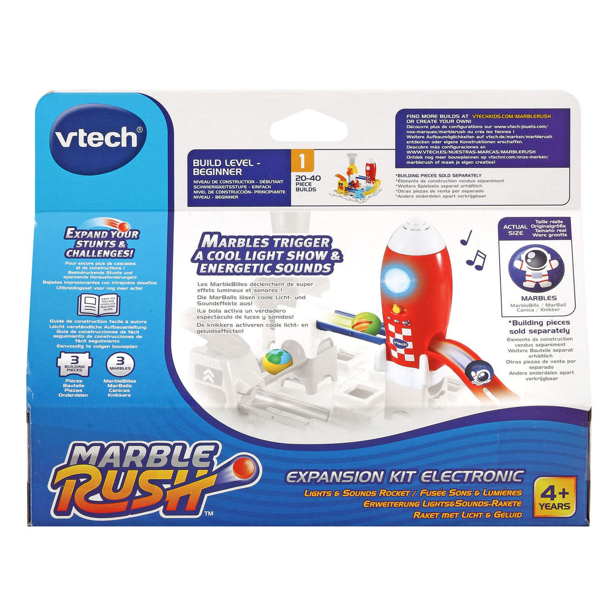 VTECH MARBLE RUSH - Zestaw ekspansji elektroniczny - rakieta