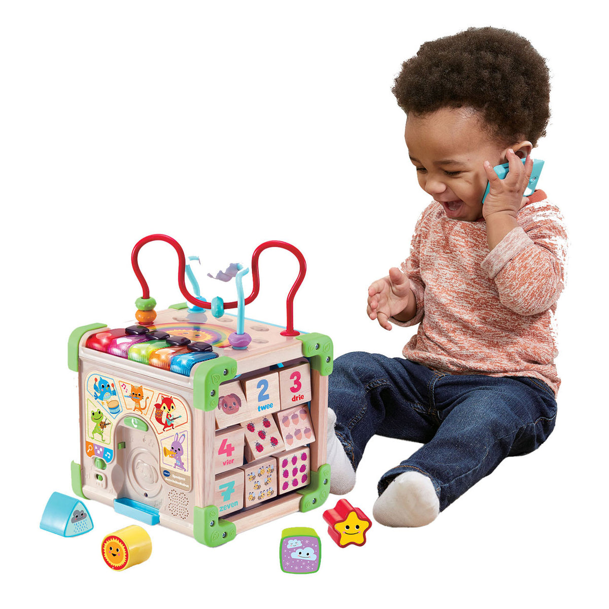 VTech Green Speelpret Aktywność Kubus