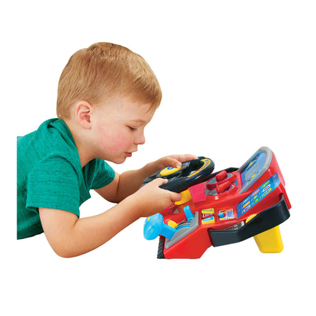 Centrum aktywności Vtech Drive Learn Racer Racing Wheel - interaktywna zabawka edukacyjna - tablica aktywności - prezent - zabawki dla dzieci 3 lata