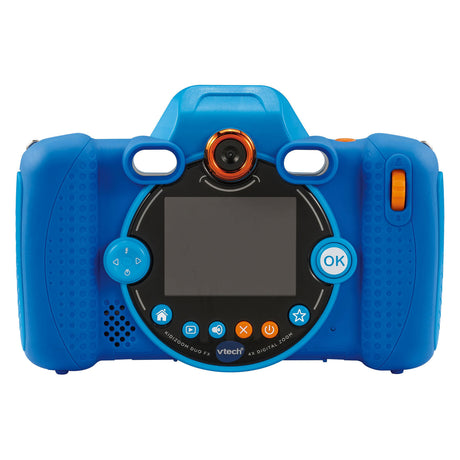 Kamera dziecięca Vtech kidizoom duo fx - zabawki interaktywne - do robienia zdjęć i nagrywania filmów - zabawki od 4 lat - niebieska