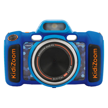 Kamera dziecięca Vtech kidizoom duo fx - zabawki interaktywne - do robienia zdjęć i nagrywania filmów - zabawki od 4 lat - niebieska