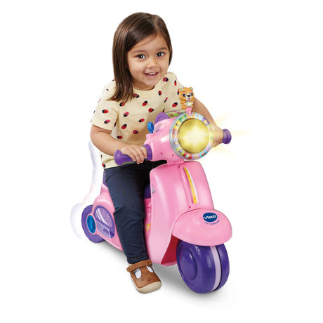 Hulajnoga biegowa Vtech 2w1 w kolorze różowym
