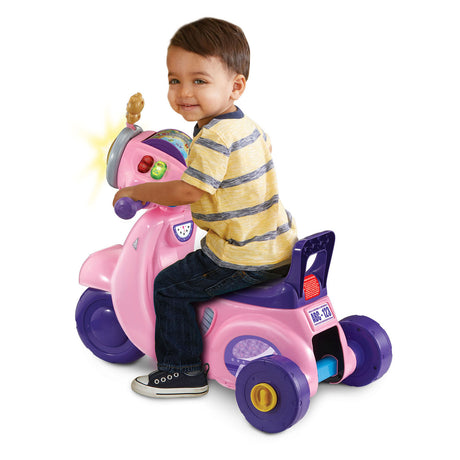 Hulajnoga biegowa Vtech 2w1 w kolorze różowym
