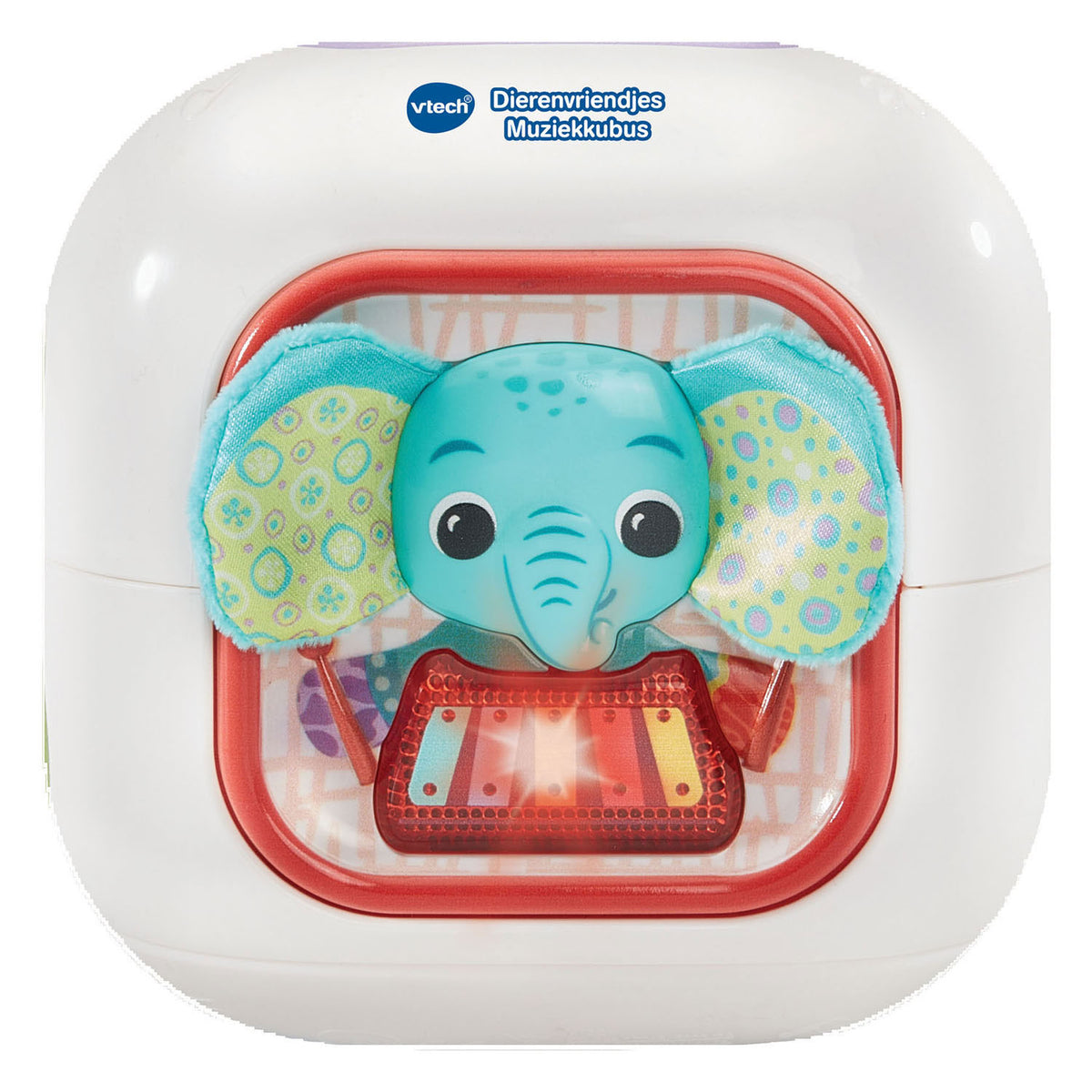 Kostka muzyczna Vtech Animal Friends - zabawki edukacyjne - ponad 80 melodii, piosenek, dźwięków i wyrażeń - zabawki od 3 miesiąca życia