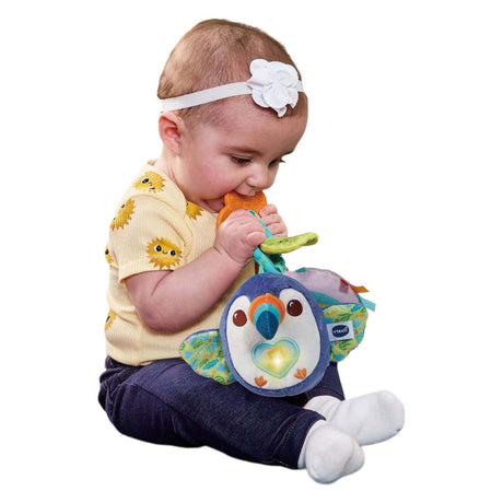 Pluszowy pierścień aktywności tukan firmy Vtech