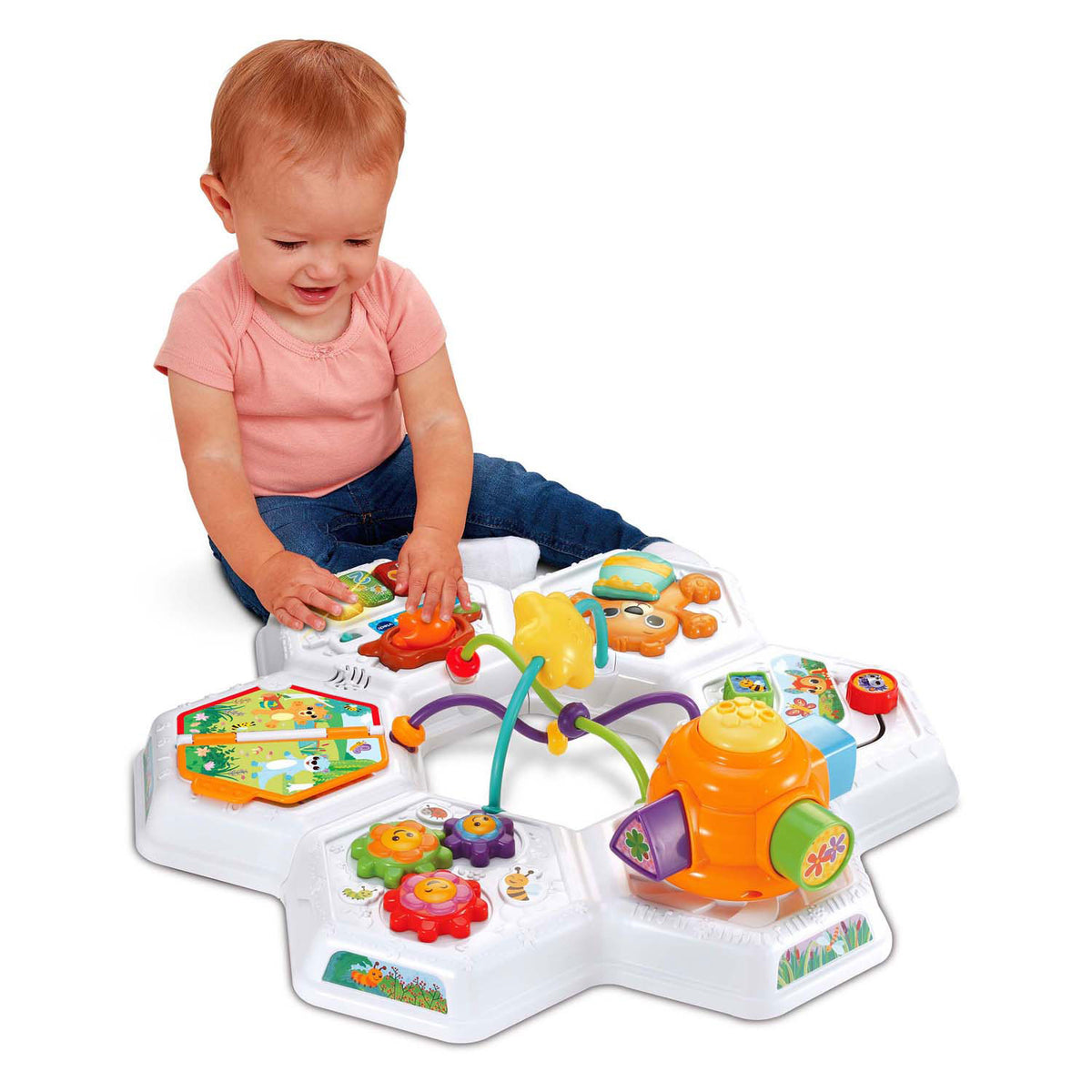 Vtech zajęty przy stole do gier
