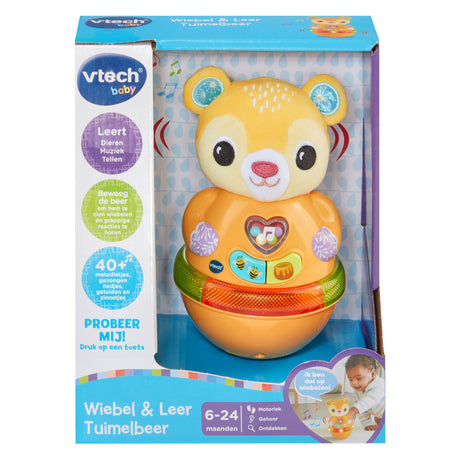 Wobble i skórzany miś firmy Vtech