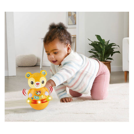 Wobble i skórzany miś firmy Vtech