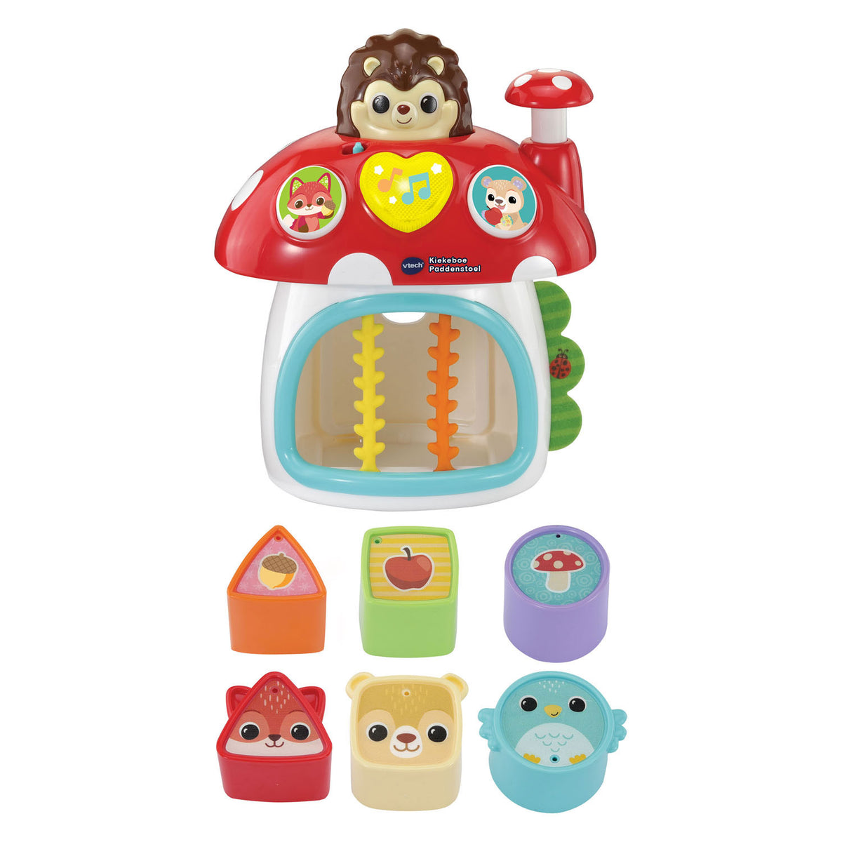Grzybek typu peek-a-ku firmy Vtech