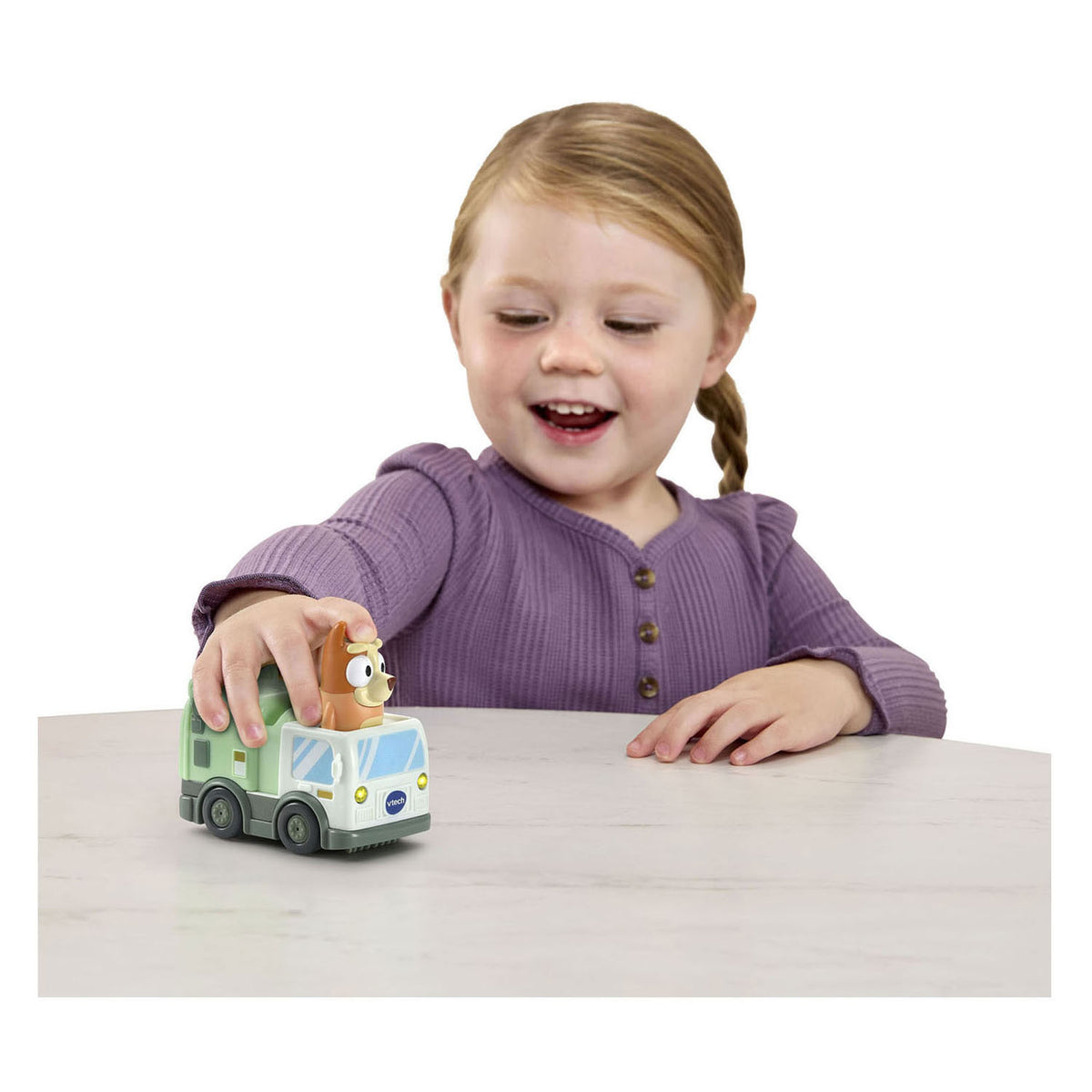 Vtech toot toot samochody bluey - śmieciarka bingo