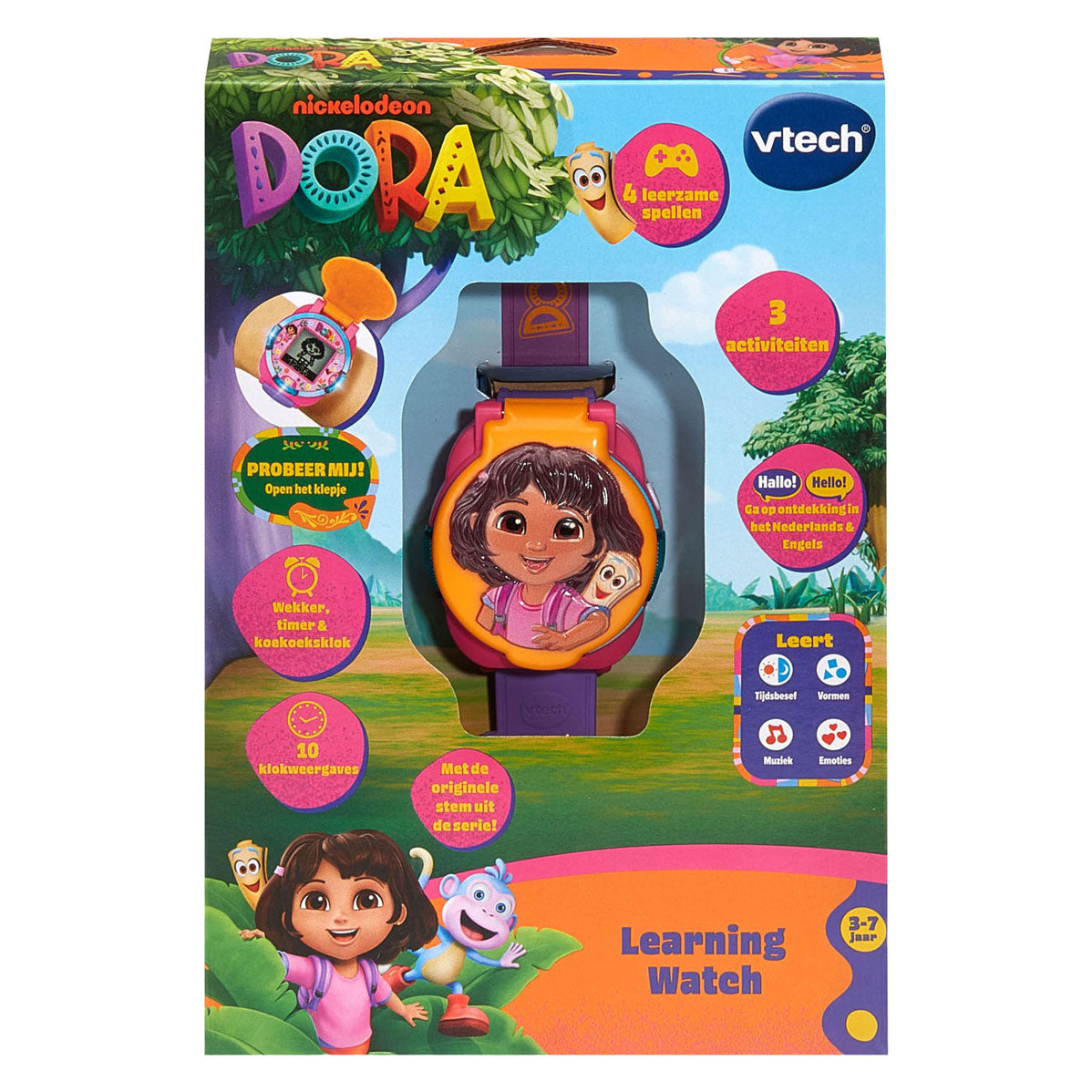 Vtech dora - zegarek skórzany