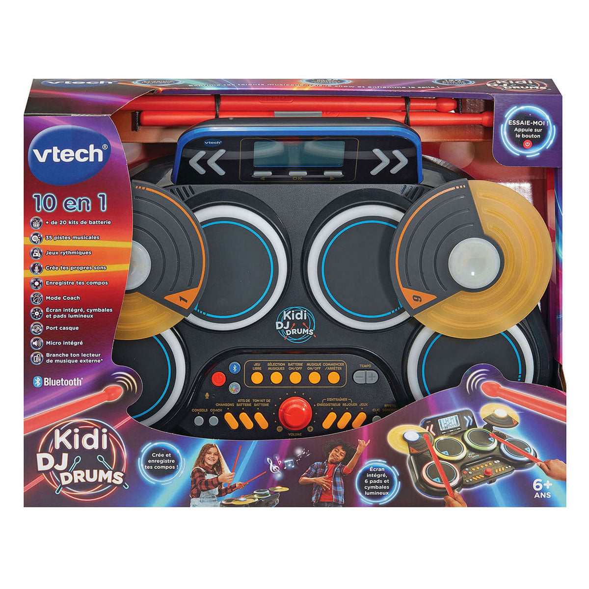 Zestaw perkusyjny Vtech Kidi DJ Druss 10 w 1
