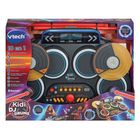 Zestaw perkusyjny Vtech Kidi DJ Drus 10 w 1 fr