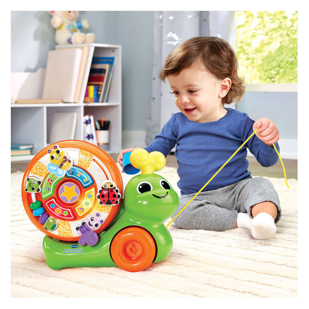 Wałek Vtech do zabawy w kształcie ślimaka