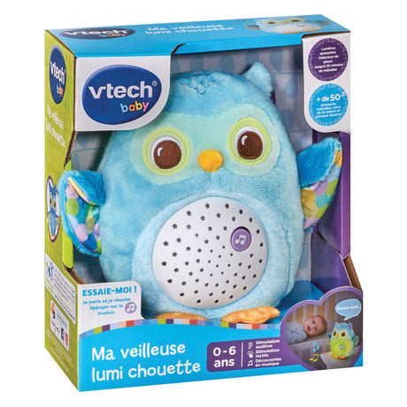 Lampka nocna Vtech w kształcie sowy na dobranoc