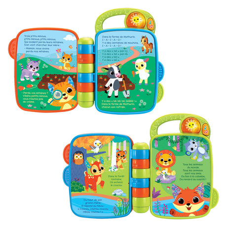 Książka Vtech z rymowankami