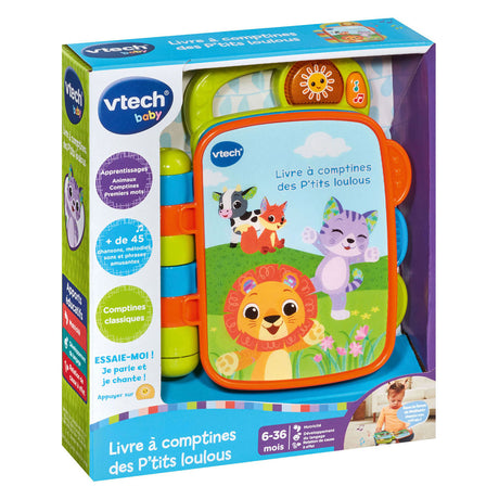 Książka Vtech z rymowankami
