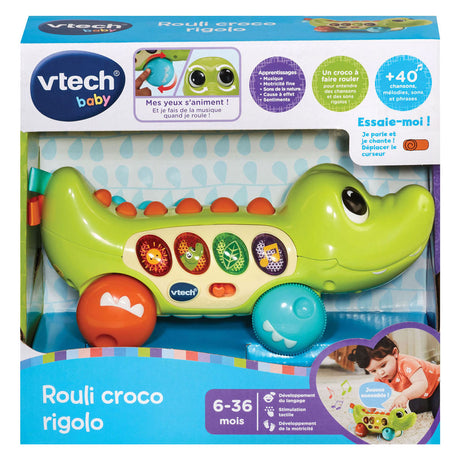 Wesoły krokodyl w rolce Vtech