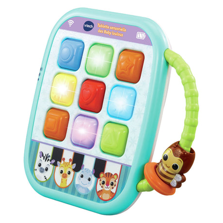 Tablet sensoryczny dla niemowląt firmy Vtech