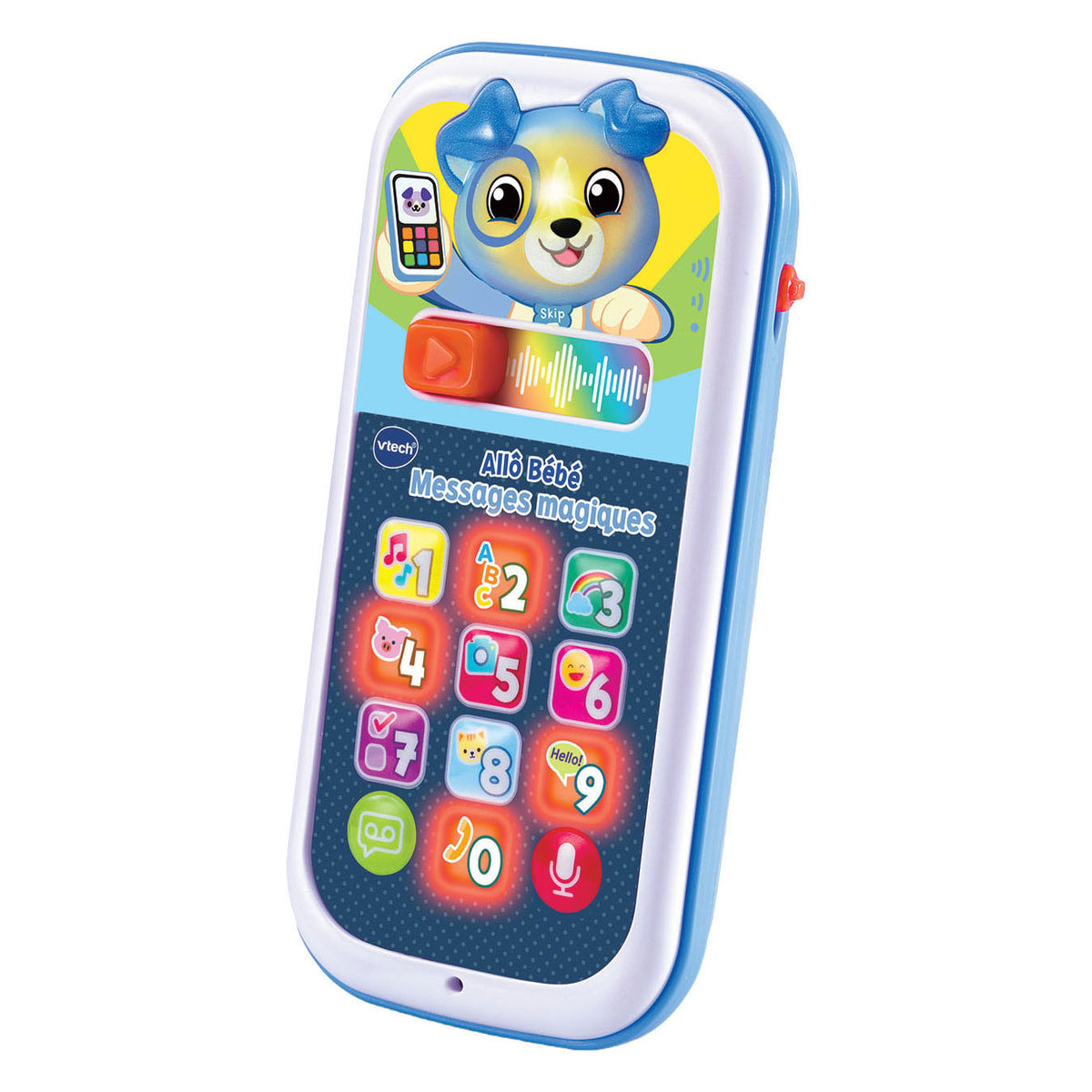Vtech zadzwoń do dziecka i naucz się telefonu dla szczeniąt z wiadomościami głosowymi