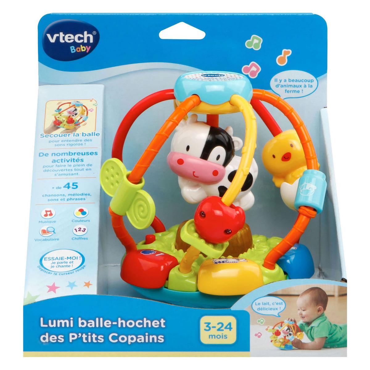 Świecące przyjaciółki-grzechotki firmy Vtech