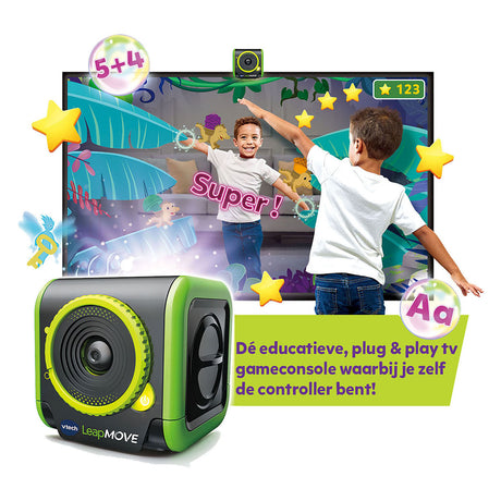 Vtech jumpmove – edukacyjna konsola do gier – w tym 25 gier – zabawki 4 lata – z językiem niderlandzkim