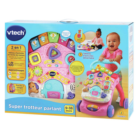 Chodzik sportowy 2 w 1 Vtech w kolorze różowym