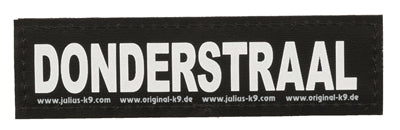 Julius K9 Etykiety dla Power-Harnas Tuig Thunder Beam
