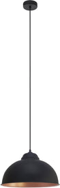 Eglo truro 2 hanglamp - ø 37 cm - zwart koper