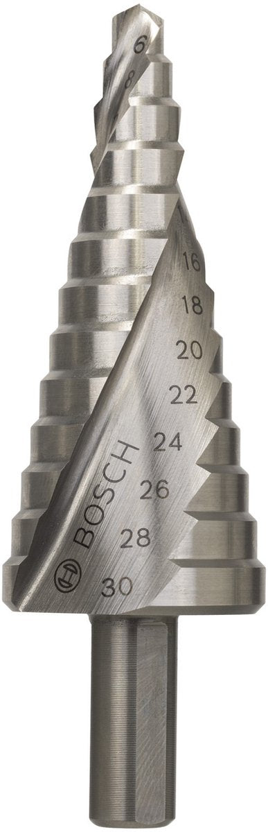 Bosch - wiertła stopniowe hss 6-30 mm, 10,0 mm, 93,5 mm
