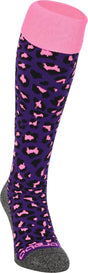 Brabo socks bc8450c cheetah sportsokken junior - maat 36-40
