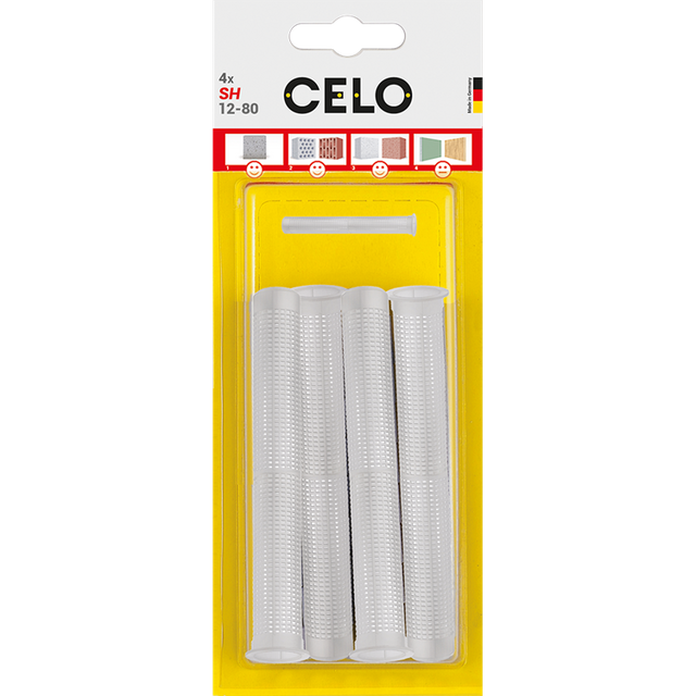 Celo 1061498 - 4 tuleje sitowe sh 12-80mm | 5 sztuk