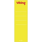 Ordnerrugetiketten viking geel 10 stuks papier