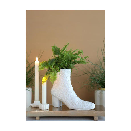 Wazon Ideas 4 Seasons w kolorze kremowym ø7x22x19cm