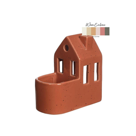 Pomysły 4 pory roku dom roślin terra różowy ø7,3x13,4x14,2cm
