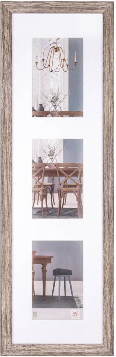 Walther fiorito - rama drewniana mdf - rozmiar zdjęcia 3x10x15 cm - orzech