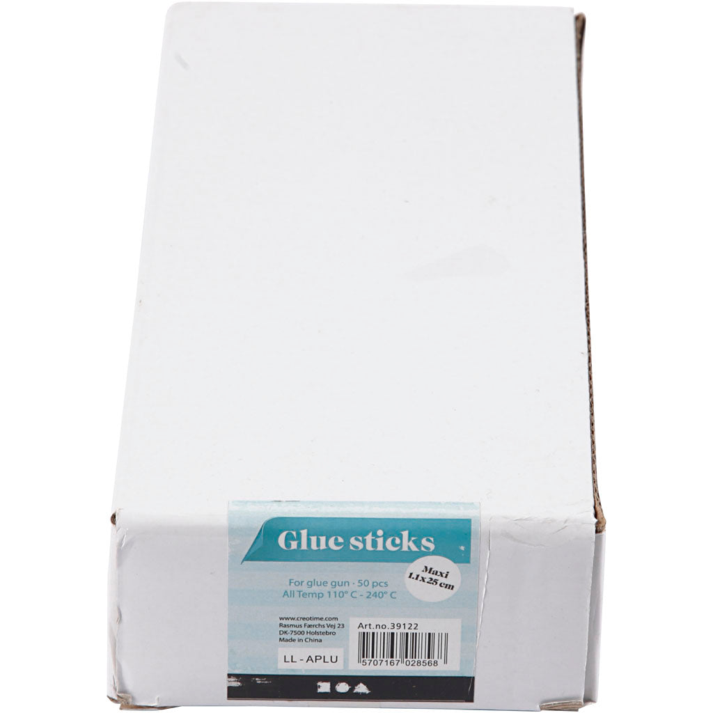 Firma Creativ https: www.cchobby.nl wkłady do pistoletu do klejenia-maxi-l-25-cm-d-11-mm-50-piece-1-box