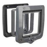 Trixie 4-Way Cat Flap, w tym kawałek tunelu szary