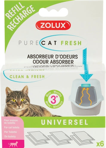 Uniwersalna kuweta filtrująca Zolux Clean Fresh