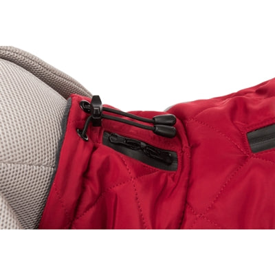 Ubranko dla psa Trixie minot czerwone - ocieplany polar, paski odblaskowe - 36 cm